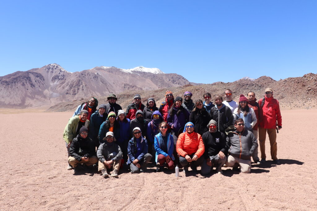 Curso Internacional reunió a expertos en geoquímica de volcanes de Italia, Portugal, Reino Unido, Estados Unidos y Chile