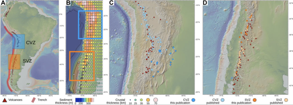 The Helium and Carbon Isotope Characteristics of the Andean Convergent Margin