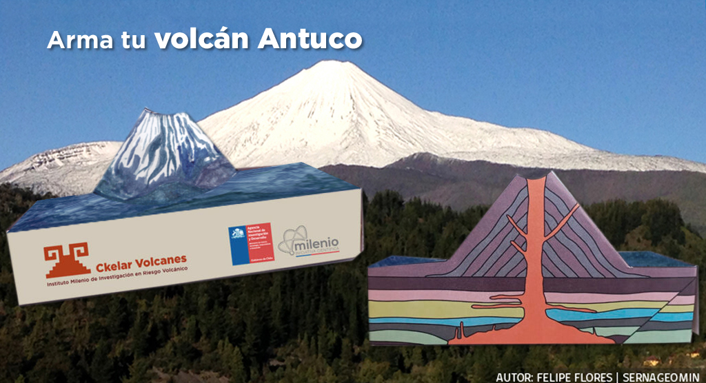 Arma tu volcán Antuco