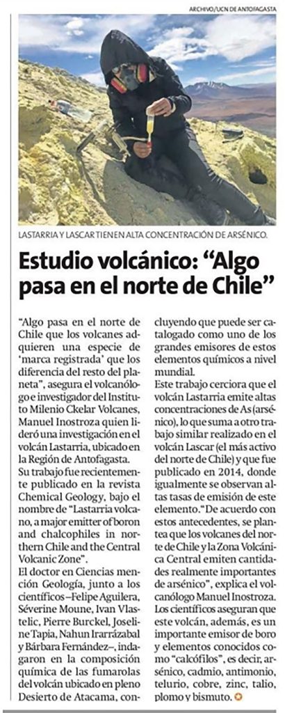 La Estrella de Antofagasta: “Algo pasa en el norte de Chile”