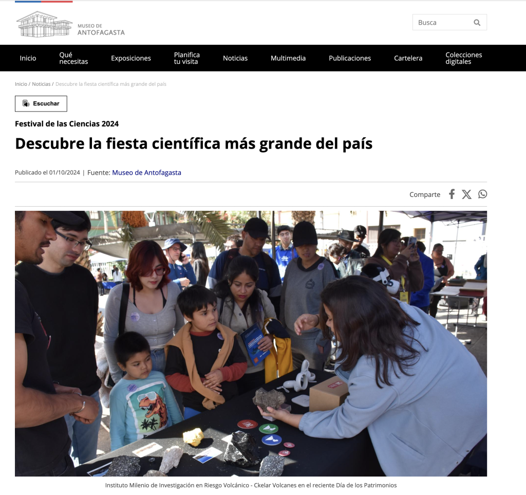 Museo de Antofagasta: “Descubre la fiesta científica más grande del país”