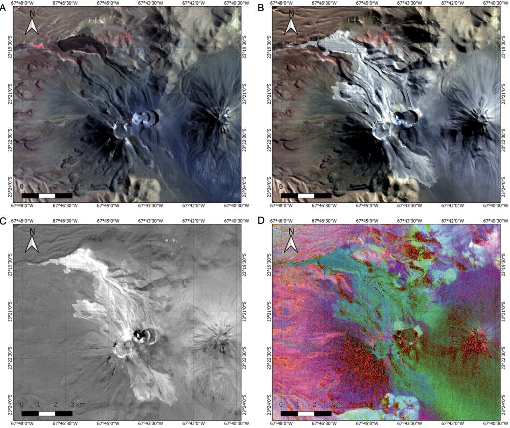 Reconstruction of pyroclastic density currents emplaced during the April 1993 sub-Plinian eruption of Lascar volcano, northern Chile